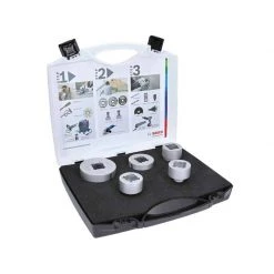 Scie Trépan BOSCH Kit Scies-trépans Diamantées X-LOCK Dry Speed - Best For Ceramic