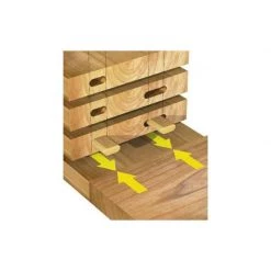 Tourillon, Lamelle, Domino & Assemblage FESTOOL Assortiment De DOMINO En Hêtre DS 4/5/6/8/10 1060 BU - 576794 -Scie trépan Soldes Boutique festool assortiment de domino en hetre ds 456810 1060 bu 576794 2