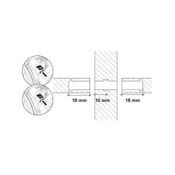 Tourillon, Lamelle, Domino & Assemblage LAMELLO Tenso P-14 Sans Clip De Pré-tension -Scie trépan Soldes Boutique lamello tenso p 14 sans clip de pre tension 2