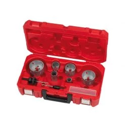 Scie Trépan MILWAUKEE Coffret 6 Scies Cloches Bi-métal Contractor - 4932464719