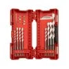 Foret Multimatériaux MILWAUKEE Coffret 8 Forets Multi Matériaux Ø 4 à 12mm - 4932471112