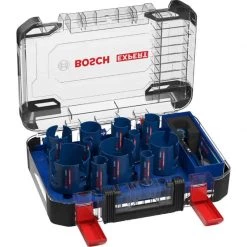 Scie Trépan BOSCH Coffret 11 Trépans Carbure Expert Construc 20 à 76 - 2608900489
